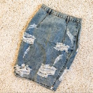 One X One Teaspoon Womens Freelove Pencil Skirt